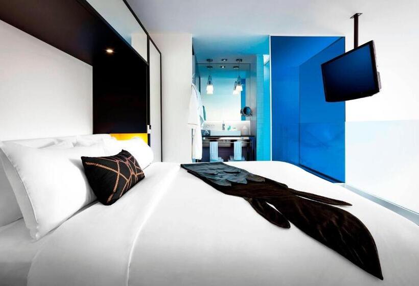 带大床的套房, W Montréal