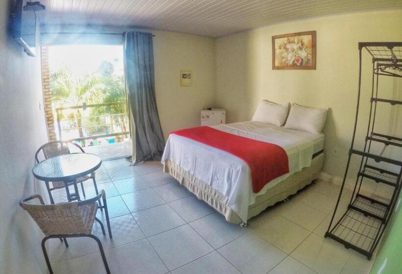 חדר סטנדרט נוף לבריכה, Pousada Paraiso Das Palmeiras