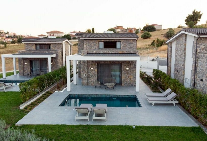 ویلای 2 خوابه با چشم‌انداز دریا, Terra Olivia Luxury Villas And Suites