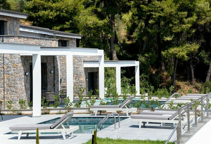 ویلای 2 خوابه با چشم‌انداز دریا, Terra Olivia Luxury Villas And Suites