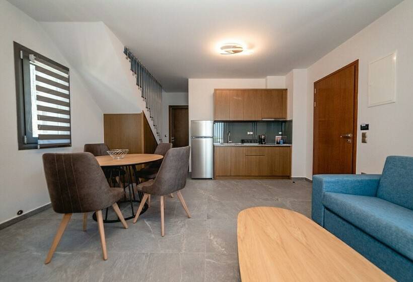 ویلای 2 خوابه با چشمانداز دریا, Terra Olivia Luxury Villas And Suites