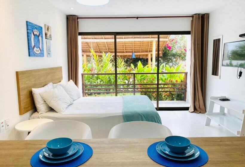 חדר סטנדרט עם מרפסת, Mar Turquesa Eco Pousada