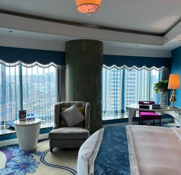 スタンダードルーム, Days Hotel & Suites China Town   Metro Line 2 & Line 6   Nearby Orange Island  Wuyi Square Changsha