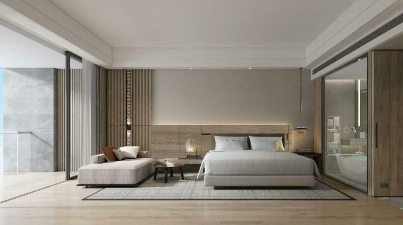 غرفة قياسية سرير كينج, Doubletree By Hilton Lingshui Hot Spring