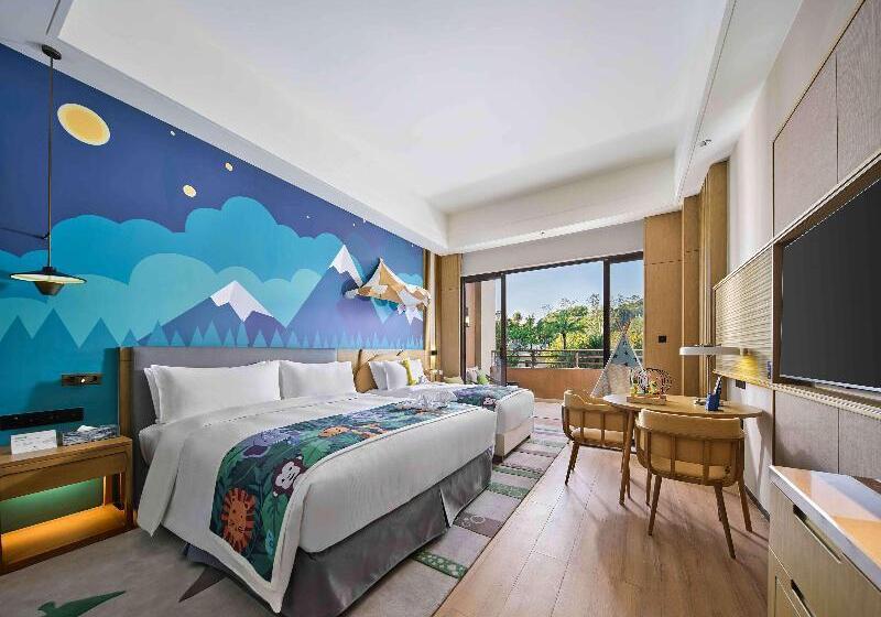 غرفة عائلية, Doubletree By Hilton Lingshui Hot Spring