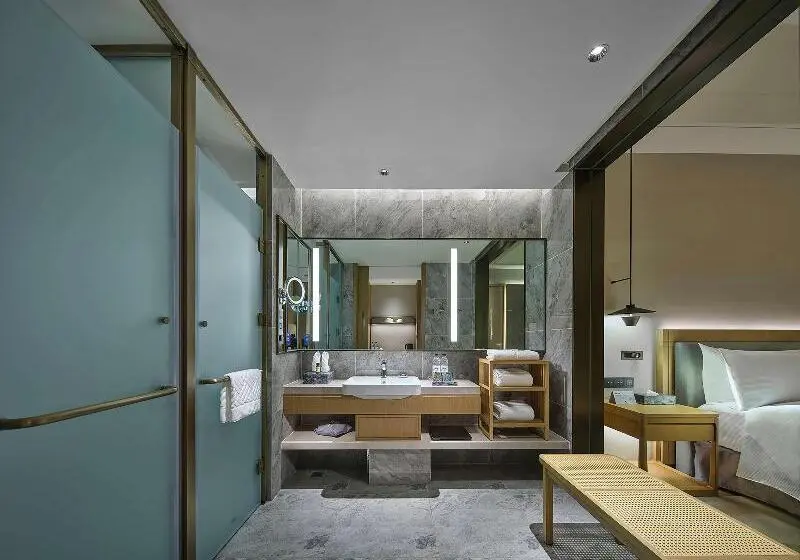 Standard-huone King-vuode, Doubletree By Hilton Lingshui Hot Spring