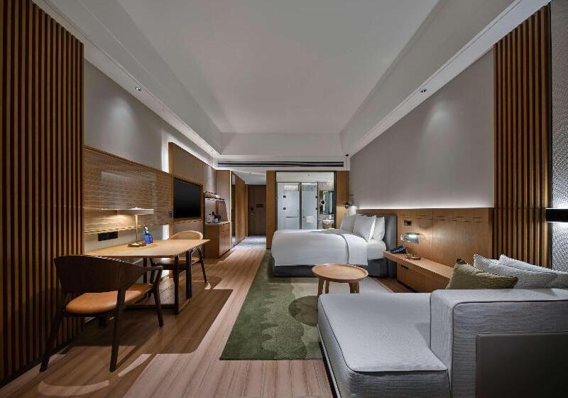 غرفة قياسية سرير كينج, Doubletree By Hilton Lingshui Hot Spring