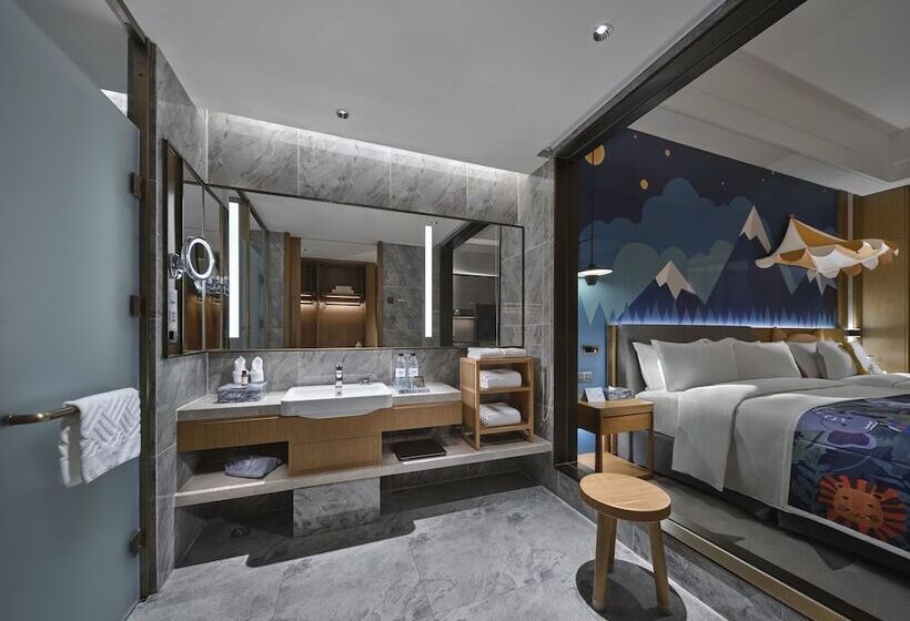 غرفة عائلية, Doubletree By Hilton Lingshui Hot Spring