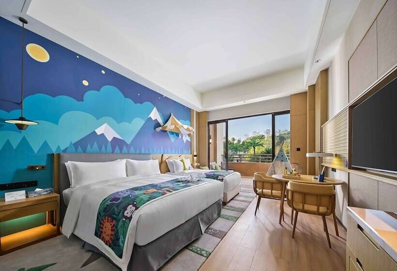 غرفة عائلية, Doubletree By Hilton Lingshui Hot Spring