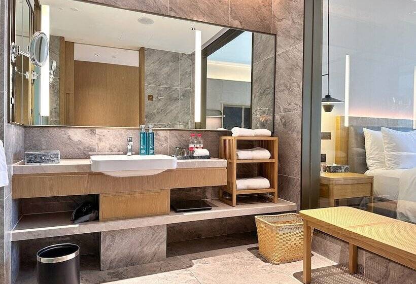 غرفة قياسية سرير مزدوج, Doubletree By Hilton Lingshui Hot Spring