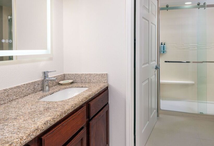 침실 2개 스위트, Residence Inn Greenvillespartanburg Airport