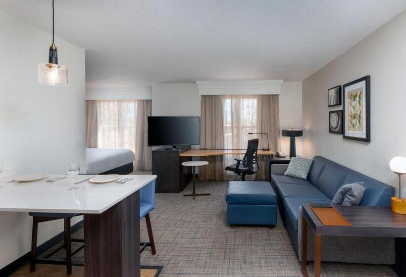 إستوديو قياسى سرير كينج, Residence Inn Greenvillespartanburg Airport