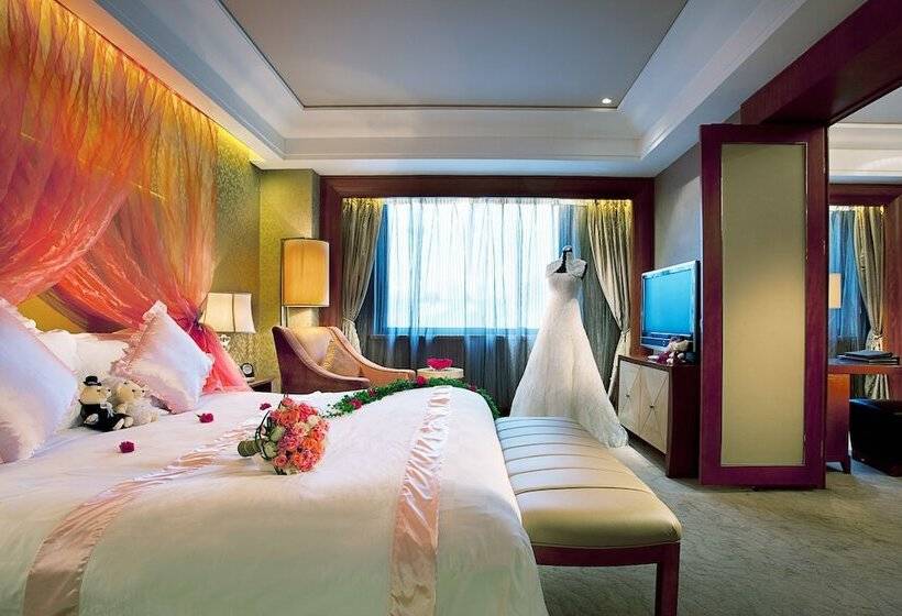 琮城市景观的豪华间, Sofitel Harbin