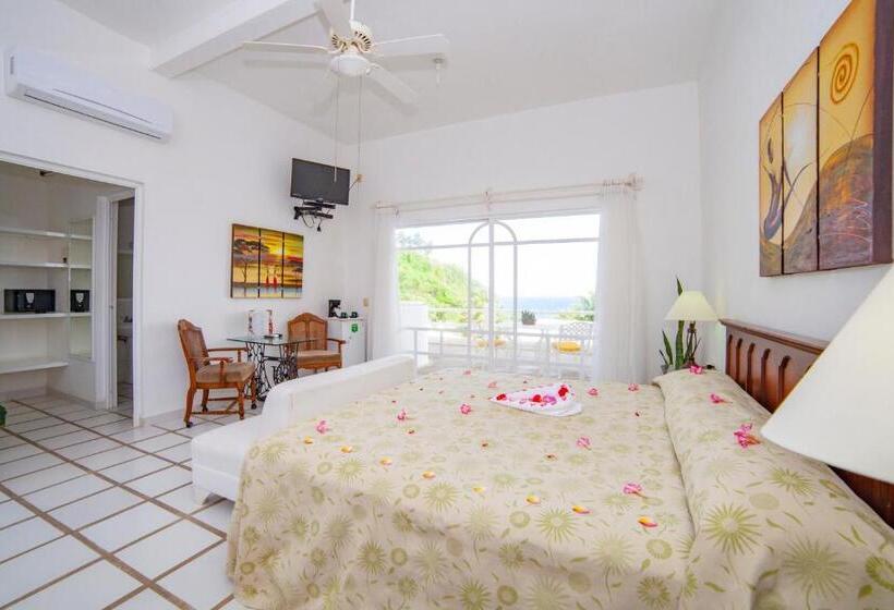 주니어 스위트 바다 전망, Villas Fasol Huatulco
