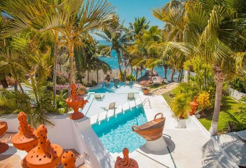 オーシャンビューの1ベッドルームビラ, Villas Fasol Huatulco
