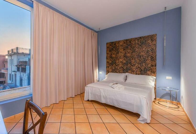 غرفة قياسية سرير كينج, La Risacca Relais