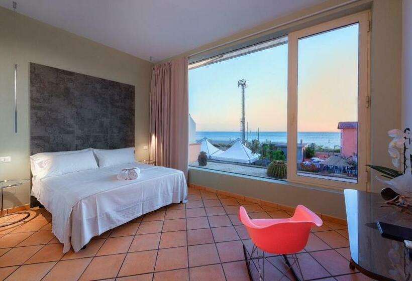 غرفة قياسية سرير كينج, La Risacca Relais