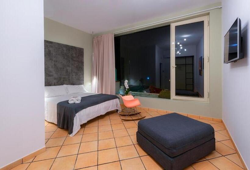 غرفة قياسية سرير كينج, La Risacca Relais