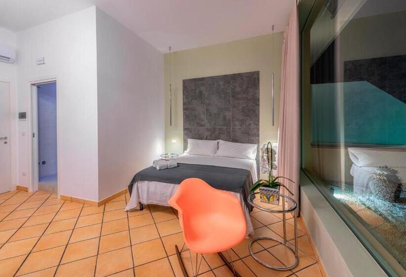 غرفة قياسية سرير كينج, La Risacca Relais