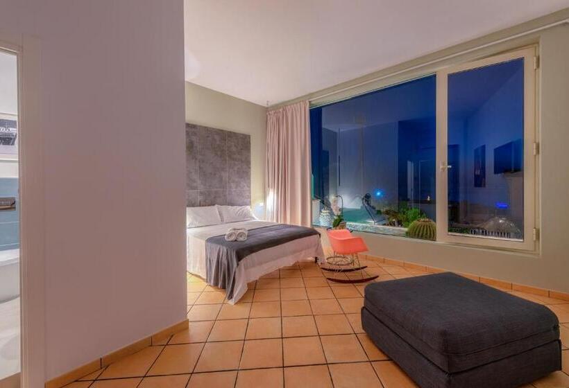 غرفة قياسية سرير كينج, La Risacca Relais