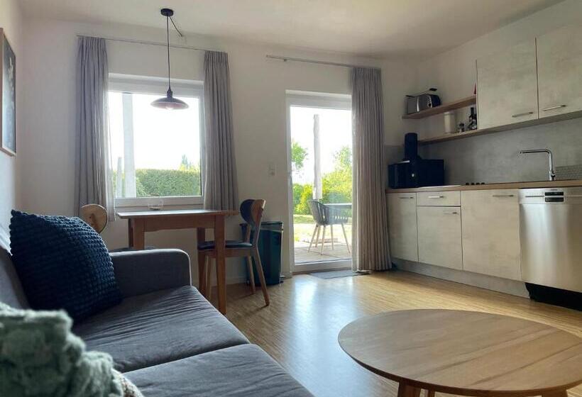 شقة غرفة واحدة مزودة بتراس, Gästehaus Juhl