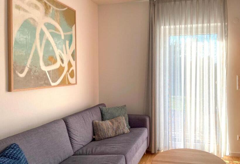 شقة غرفتين نوم مزودة بتراس, Gästehaus Juhl