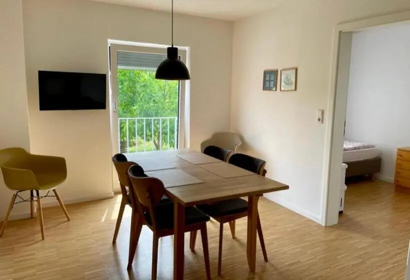テラスつきの２ベッドルームアパートメント, Gästehaus Juhl