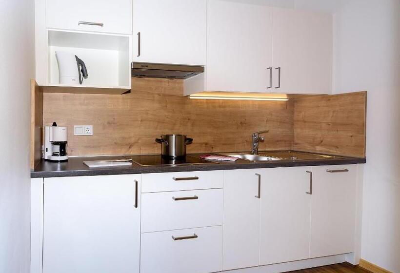 דירה בת חדר שינה 1 עם מרפסת, Panorama Residence öhlerhof