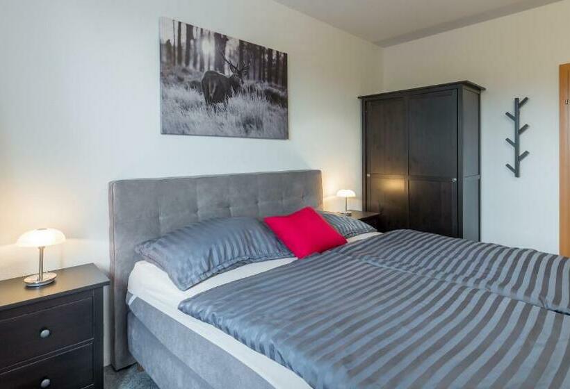 带大床的标准间, Gasthof Silberner Hirsch