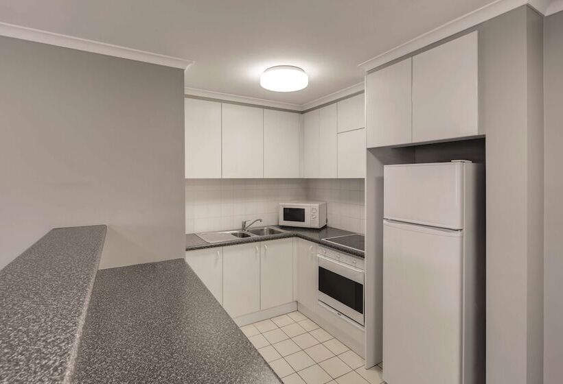 带2个卧室的公寓, Adina Serviced Apartments Canberra James Court