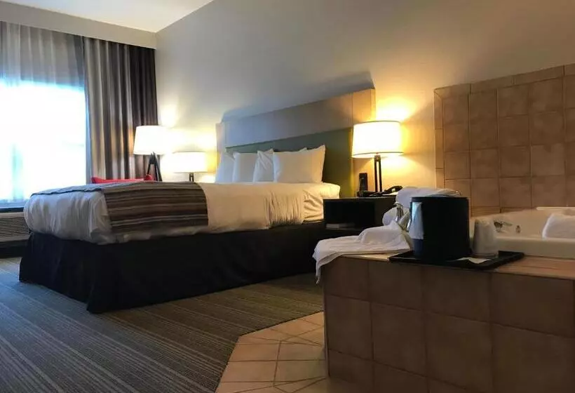 キングサイズベッドのスイートルーム, Country Inn & Suites By Radisson, Fond Du Lac, Wi