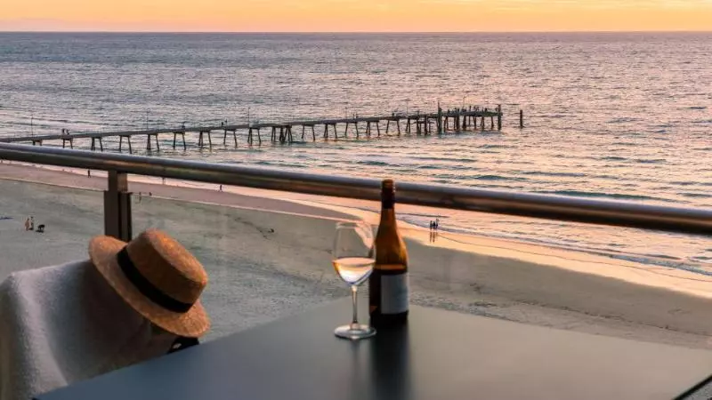 １ベッドルームアパートメント, Oaks Glenelg Plaza Pier Suites