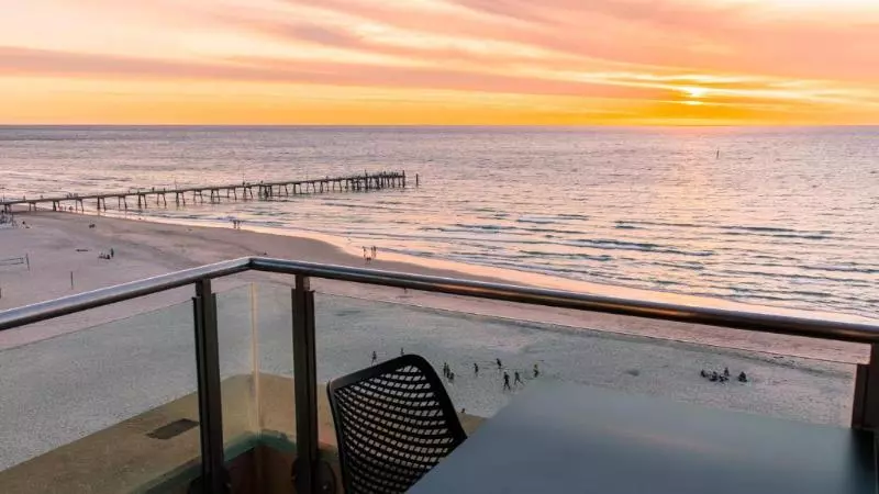 １ベッドルームアパートメント, Oaks Glenelg Plaza Pier Suites