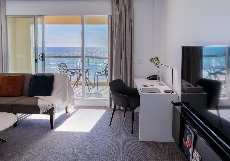 דירת 2 חדרים נוף לים, Oaks Glenelg Plaza Pier Suites