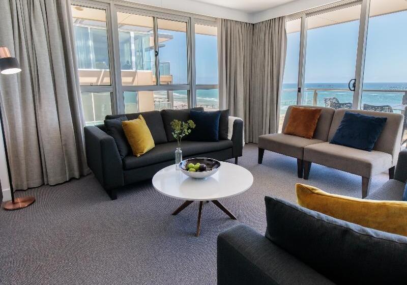 דירת שלושה חדרים, Oaks Glenelg Plaza Pier Suites