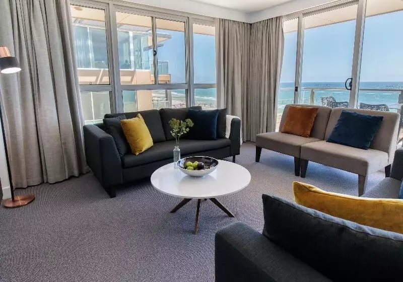 ３ベッドルームアパートメント, Oaks Glenelg Plaza Pier Suites