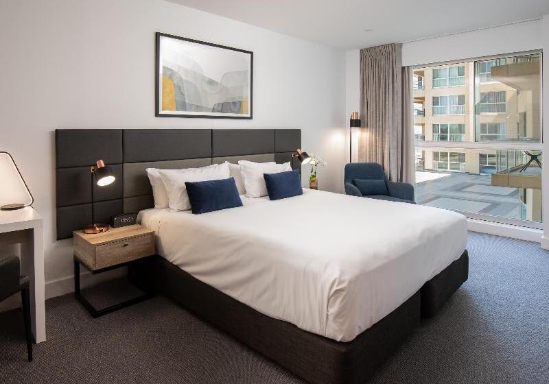 חדר סטודיו סטנדרד, Oaks Glenelg Plaza Pier Suites