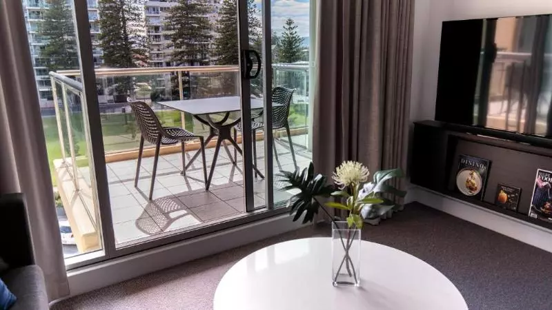 １ベッドルームアパートメント, Oaks Glenelg Plaza Pier Suites
