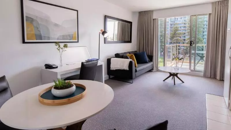 １ベッドルームアパートメント, Oaks Glenelg Plaza Pier Suites