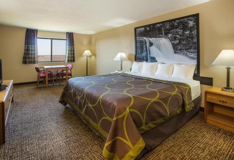 غرفة قياسية سرير كينج, Super 8 By Wyndham Remington