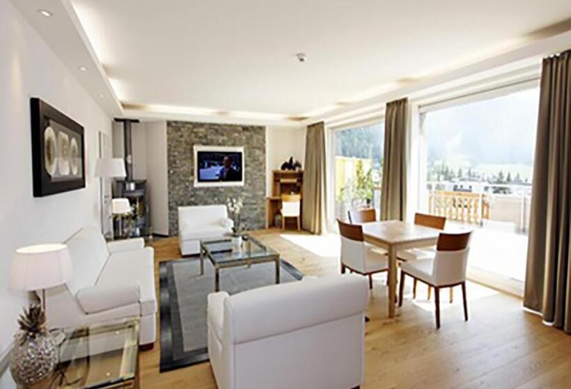 프레지덴셜 스위트, Turmhotel Victoria Davos