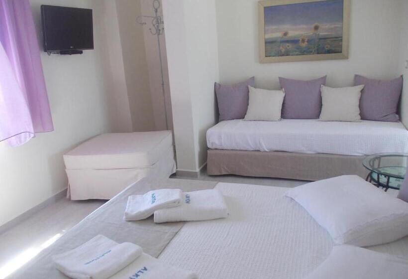 Triple Room Sea View, Alkyoni Beach