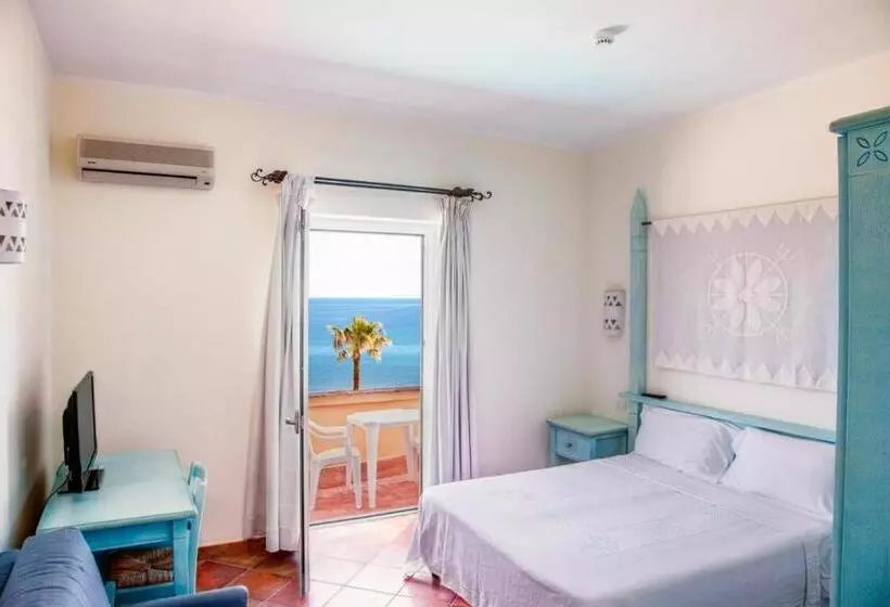 اتاق استاندارد با چشمانداز دریا, Lh Pedraladda Resort