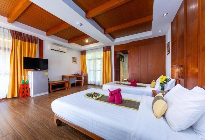 בקתה סופריור, Pp Erawan Palms Resort  Sha Extra Plus