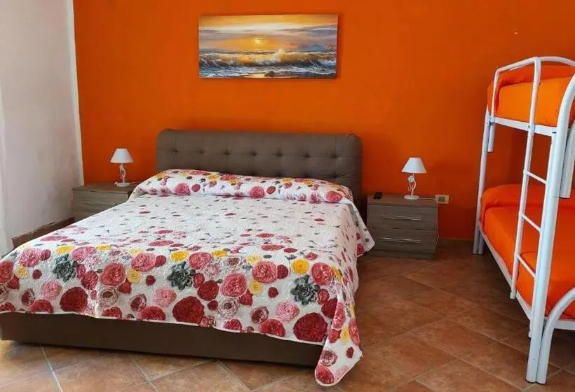 景色の見えるスタンダード4人部屋, B&b Don Peppe Don Ilario