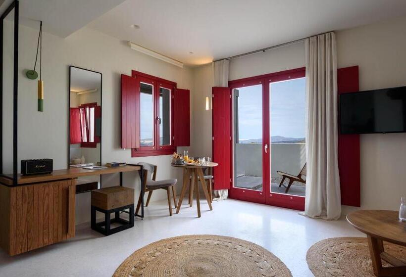 전망이 좋은 디럭스 스위트, Potnia Theron Suites