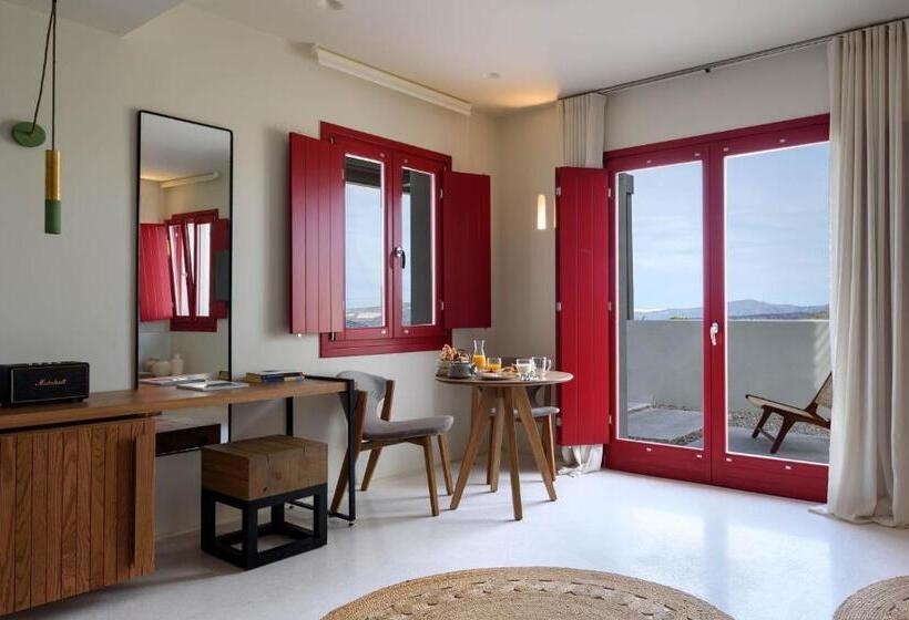전망이 좋은 디럭스 스위트, Potnia Theron Suites