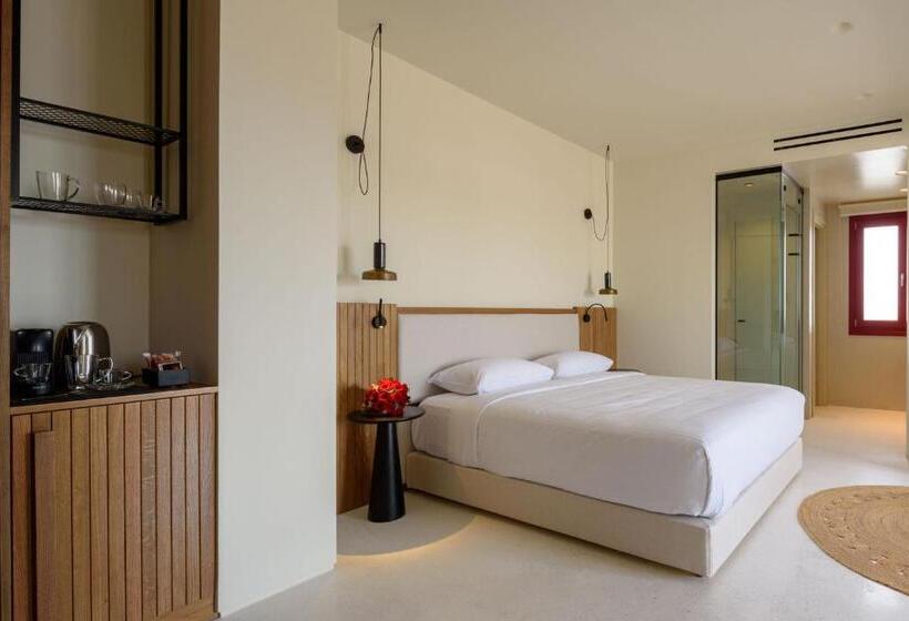 전망이 좋은 디럭스 스위트, Potnia Theron Suites