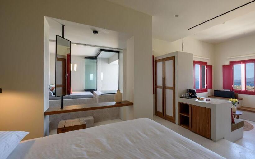 프리미엄 스위트 바다 전망, Potnia Theron Suites