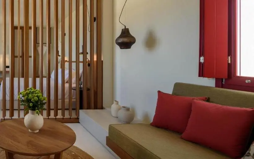 ジェットバス付きオーシャンビュースイート, Potnia Theron Suites
